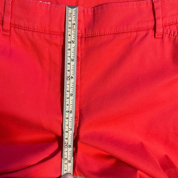 Talbots size 8P perfect cropped. Red/orange color - Picture 6 of 12